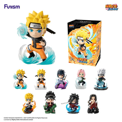 FUNISM Naruto Shippuden Chronicles Great Ninja War Vol.1,Kakashi Sasuke Madara Anime Blind Box Mystery Figure | Collectible Desk Toy & Epic Gift for Otaku Fans