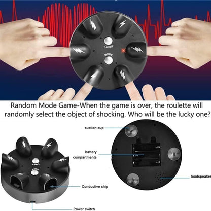 Upgrade Electric Shock Polygraph,Finger Shock Game Shocking Roulette Truth or Dare Game Party Analyzer Consoles Gifts,Spoof Prank Props Truth Polygraph