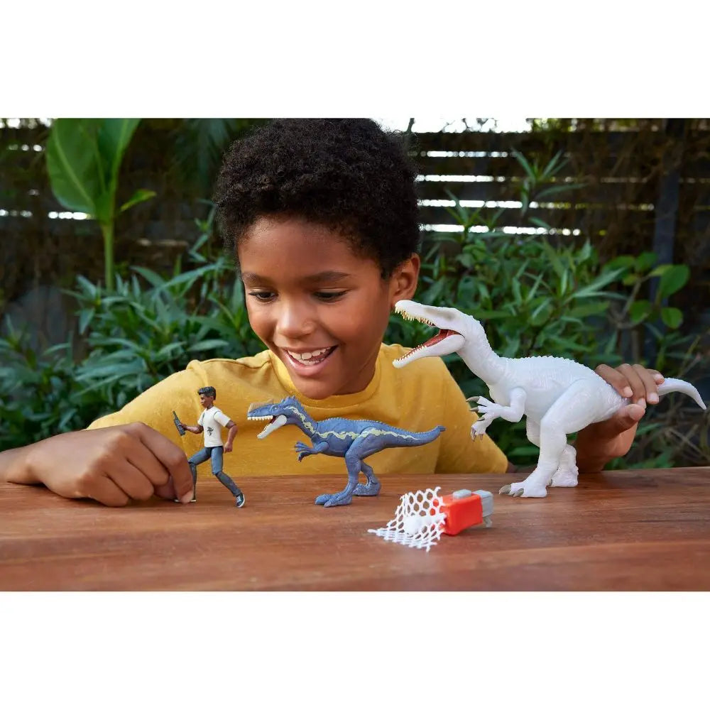 Jurassic World Chaos Theory: Darius & Baryonyx & Monolophosaurus Action Figure Toys
