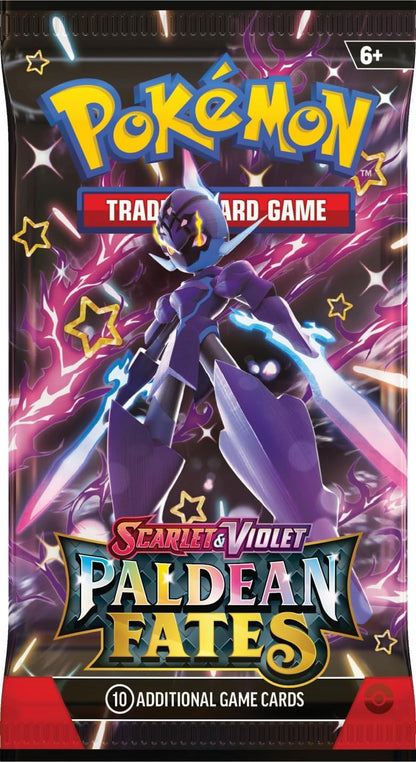 Pokemon Trading Card Games SV4.5 Paldean Fates Booster Bundle
