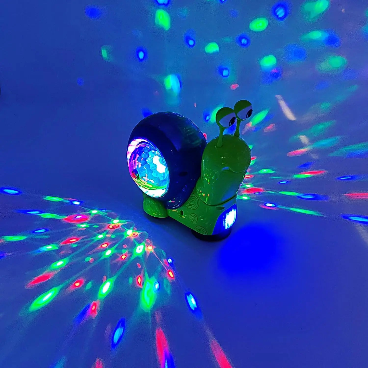 Crawling Snail Baby Toy Walking Tummy Time Dancing Early Educational Interactive Musical Light Toys Toddler for Kids Gifts