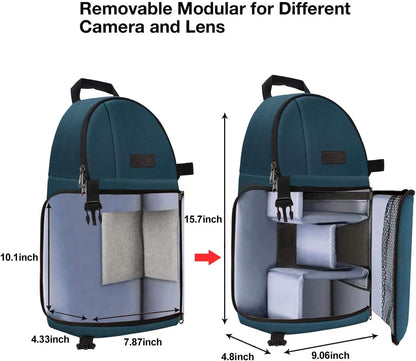 Camera Sling Bag, Photography Shoulder Bag Compact Camera Backpack