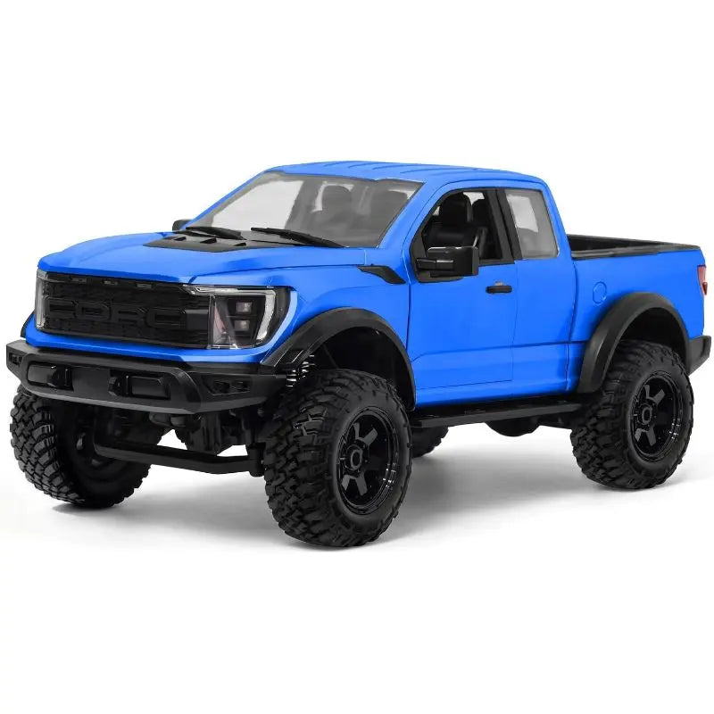 1/12 Scale 4WD Off-Road RC Crawler Truck - Hobby Grade RTR Battery-Powered Remote Control Car for Adults, 2-Speed Transmission, LED Lighting, Metal Gears, High-Torque 380 Motor, Charging Function, Detailed Hood, Opening Doors, Realistic Hard-Body, Led Lig