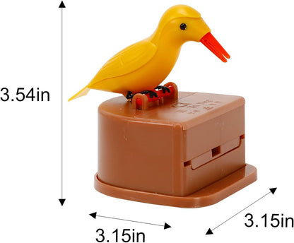 Bird Toothpick Dispenser - Cute Woodpecker & Toucan Toothpick Holders for Home & Dining Table Gifts
