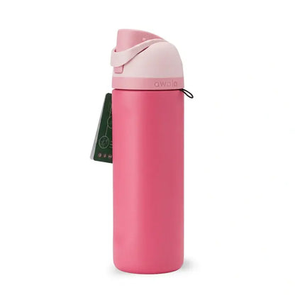 Owala X Starbucks New Pink Collection 24Oz Freesip Water Bottle – Insulated Stainless Steel Bottle with Straw and Carry Loop