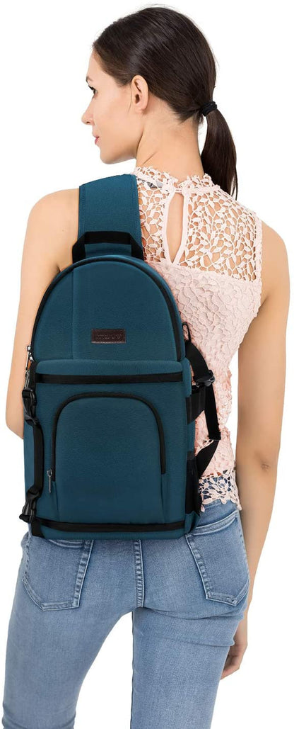 Camera Sling Bag, Photography Shoulder Bag Compact Camera Backpack