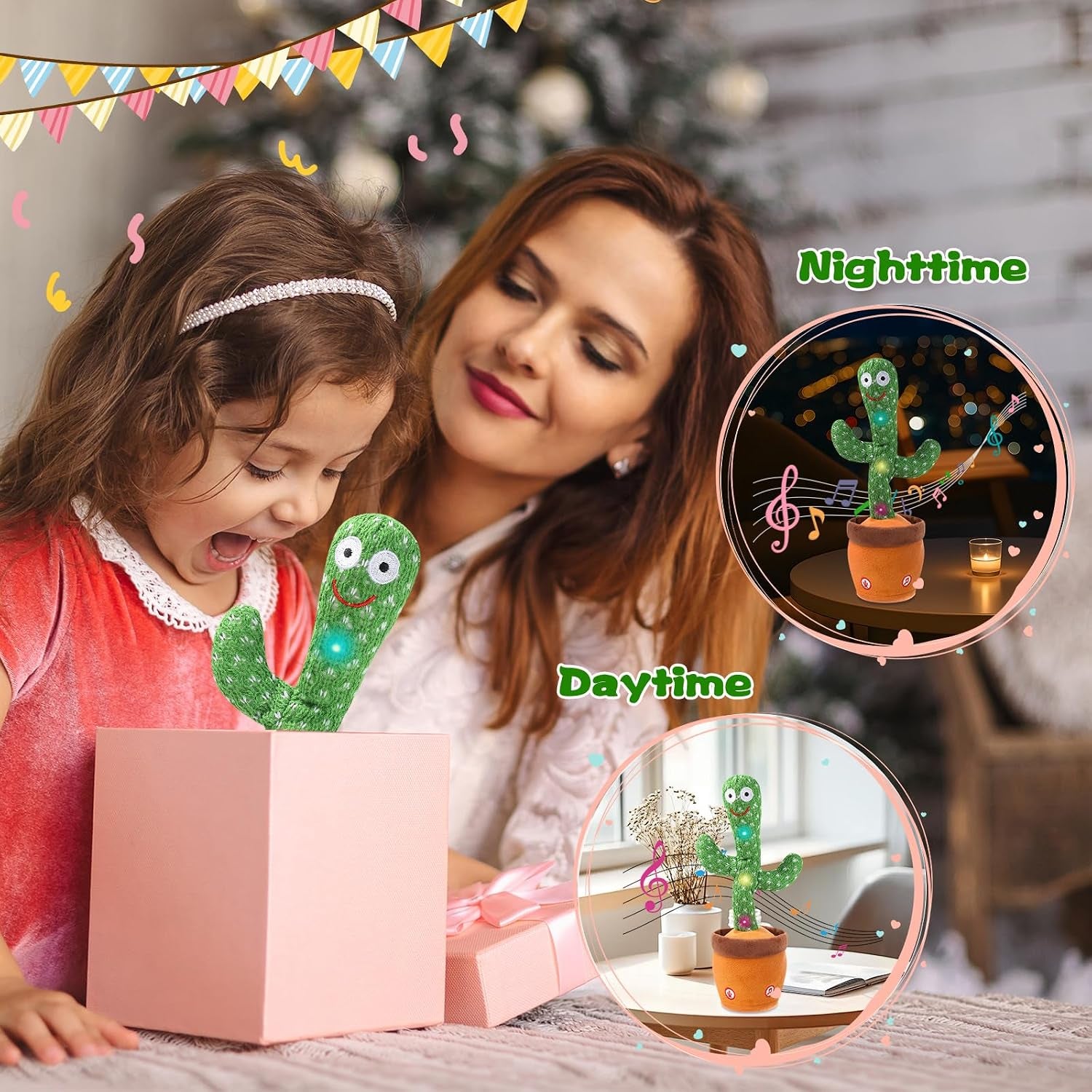 Dancing Talking Cactus Toy, Singing Cactus Baby Toy Stuffed Animals