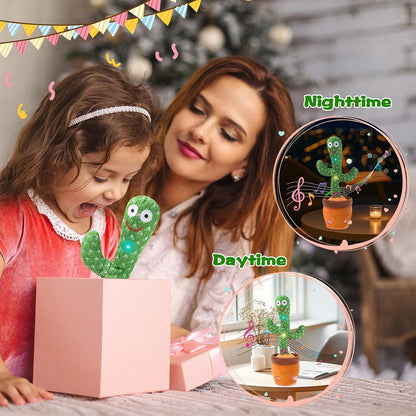 Dancing Talking Cactus Toy, Singing Cactus Baby Toy Stuffed Animals