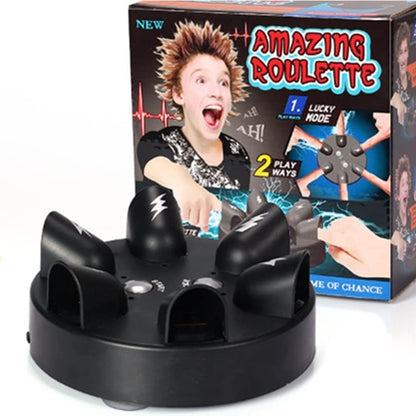 Upgrade Electric Shock Polygraph,Finger Shock Game Shocking Roulette Truth or Dare Game Party Analyzer Consoles Gifts,Spoof Prank Props Truth Polygraph